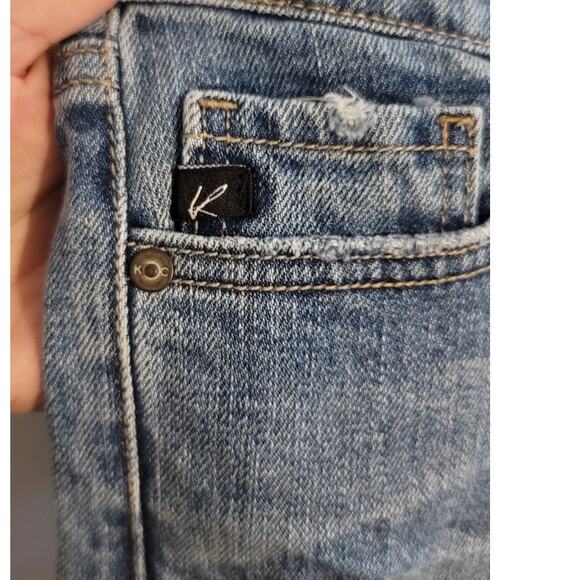 KanCan Distressed Straight Leg Ankle Jeans Blue 27 NEW - Picture 8 of 10